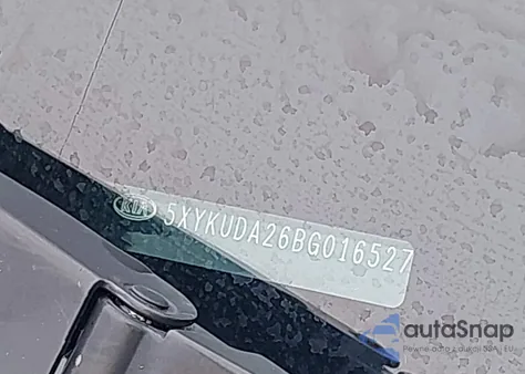 2011 Kia Sorento Ex V6 from USA, damaged, VIN 5XYKUDA26BG016527